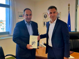Π.Ε. Λευκάδας: Συνάντηση του Αντιπεριφερειάρχη με τον Υπουργό και τον Γ.Γ. Ναυτιλίας