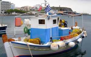 Αλιευτικό σκάφος με άλλον επιβαίνοντα σε περιοχή της Άρτας