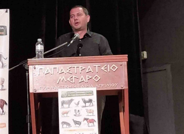 Ο Θ. Βασιλόπουλος στο 36ο Συνέδριο της Ελληνικής Ζωοτεχνικής Εταιρείας στο Αγρίνιο