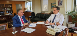 Συνάντηση Θανάση Καββαδά με τον Υπουργό Περιβάλλοντος και Ενέργειας