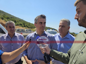Παραδίδεται τον άλλο μήνα το τμήμα Άγιος Νικόλαος - Λευκάδα (φωτό)