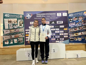 Πρέβεζα: Ασημένιο μετάλλιο για την αθλήτρια του ΕΥ ΖΗΝ Αθηνά Ντάτσα