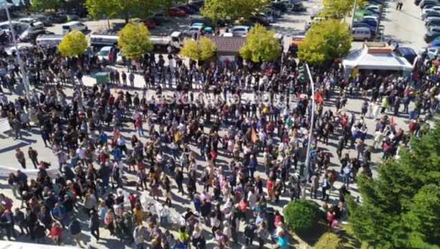 Ξεσηκώθηκε ολόκληρη η Καστοριά για την ακρίβεια στα καύσιμα και την ενέργεια