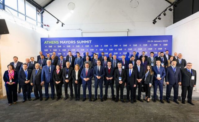 Ο Χ. Καλός στην Σύνοδο Δημάρχων της Αθήνας, Athens Mayors Summit Β40