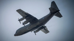 Ατύχημα με αεροπλάνο C-130 στο αεροδρόμιο Κεφαλονιάς