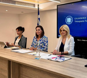 Συνάντηση με  το προεδρείο του Συνδέσμου Δήμων Ιαματικών Πηγών Ελλάδος είχε η υπουργός Τουρισμού