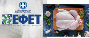 ΕΦΕΤ: Βρέθηκε σαλμονέλα σε κατεψυγμένα μπούτια κοτόπουλου