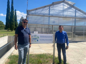 Στα Ινστιτούτα Αγροτικής Έρευνας του ΕΛΓΟ ΔΗΜΗΤΡΑ στη Θεσσαλονίκη, ο Θ. Βασιλόπουλος