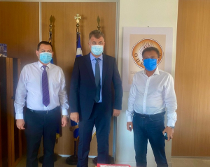 Συνάντηση Βασιλόπουλου με τη νέα διοίκηση του ΟΠΕΚΕΠΕ