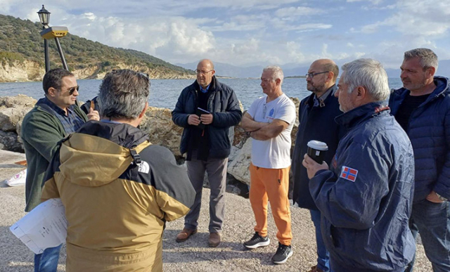 Σε Λευκάδα, Κάλαμο, Καστό επί τριήμερο ο αντιπεριφερειάρχης Έργων