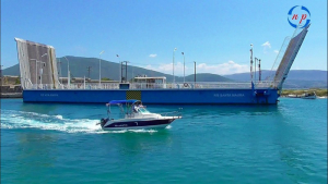 Αποκαταστάθηκε πλήρως η λειτουργία της πλωτής γέφυρας Λευκάδας «ΑΓΙΑ ΜΑΥΡΑ»