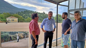 Λευκάδα: Στην τελική ευθεία ο συνθετικός χλοοτάπητας στο γήπεδο του Σύβρου