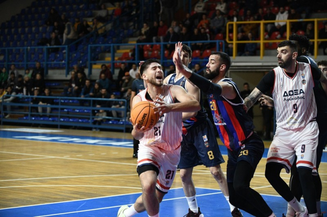 Λύγισαν στην παράταση τα Τρίκαλα Basket στην Λευκάδα