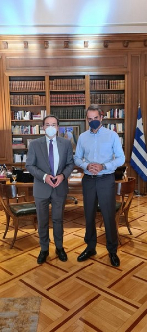 Συνάντηση Πρωθυπουργού και Ιωάννη Μπούγα