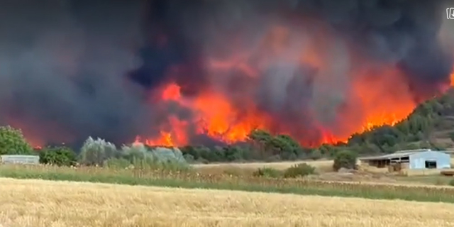 Πύρινη λαίλαπα στην Αλεξανδρούπολη - Εκκενώνονται οικισμοί, οι φλόγες στα πρώτα σπίτια