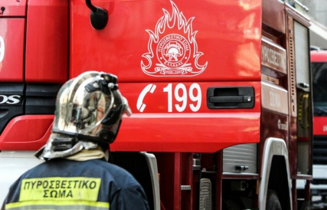 Διαρροή υγραερίου από φιάλη σε κατάστημα στον Άγιο Μηνά - Άμεση κινητοποίηση της Πυροσβεστικής