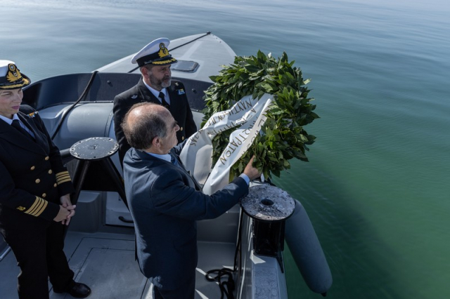 Η Πρέβεζα τίμησε τη μνήμη των πεσόντων ναυτικών του ναρκαλιευτικού «Πηνειός»