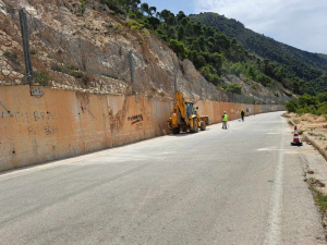 Αποκαθίσταται ο επαρχιακός δρόμος Τσουκαλάδων - Αγίου Νικήτα