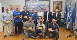 Τελετή τιμής στους αεροπόρους του Ακτίου από τον Δήμαρχο Πρέβεζας, Νίκο Γεωργάκο