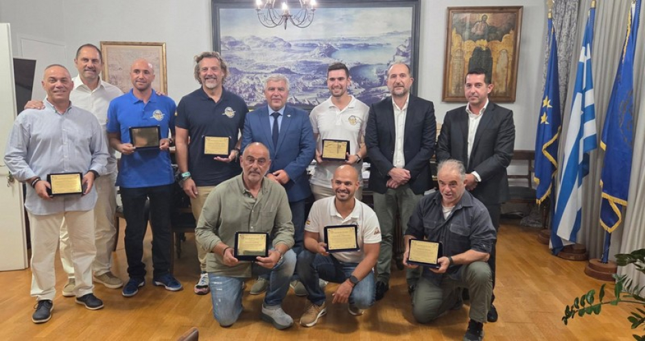 Τελετή τιμής στους αεροπόρους του Ακτίου από τον Δήμαρχο Πρέβεζας, Νίκο Γεωργάκο