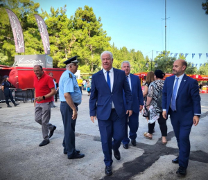 Στη Λευκάδα για τον εορτασμό της Πολιούχου ο Γ. Τρεπεκλής - Αυτοψία σε έργα που υλοποιούνται