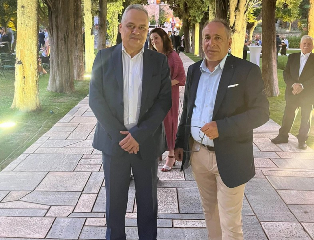 Στην 48η επέτειο αποκατάστασης της Δημοκρατίας ο Πρόεδρος και ο Α’ Αντιπρόεδρος της Ε.Ι.Ε.Τ.