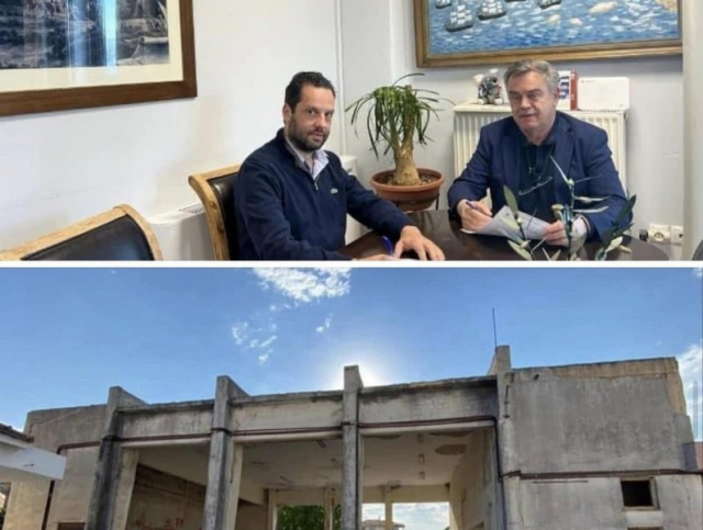 Ξεκίνησαν οι εργασίες, η Πλαγιά αποκτά πολιτιστικό κέντρο