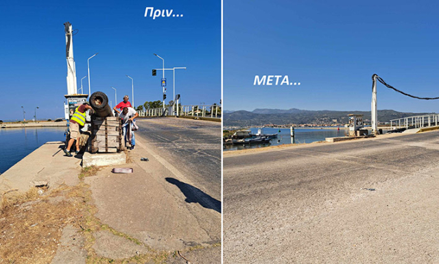 Τα κανόνια αποχαιρέτησαν την είσοδο της Λευκάδας