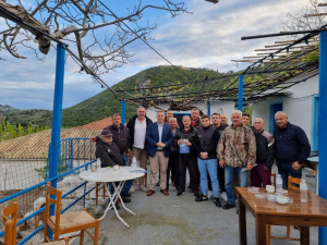 Στην Ιερά Μονή Κόκκινης Εκκλησιάς για την Πρωτομαγιά ο υποψήφιος Βουλευτής Λευκάδας Θ. Καββαδάς