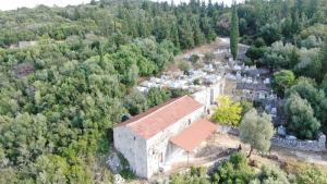 Σε εξέλιξη η αποκατάσταση του Ι.Ν. Κοιμήσεως Θεοτόκου στην Εύγηρο Λευκάδας