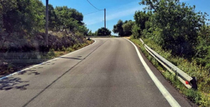 Περιφερειακή Ενότητα Λευκάδας: Διαγραμμίσεις στο επαρχιακό οδικό δίκτυο στο Μεγανήσι