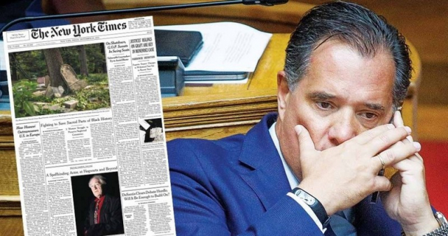 Στο πρωτοσέλιδο των New York Times η αποκάλυψη-«βόμβα» για τον Άδωνι και τα δωράκια από τη Huawei!