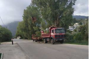 Συντήρηση και ευπρεπισμός του Οδικού Δικτύου από την ΠΕ Λευκάδας