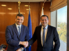 Με τον Υφυπουργό Προστασίας του Πολίτη, Α. Νικολακόπουλο συναντήθηκε ο Θ. Βασιλόπουλος