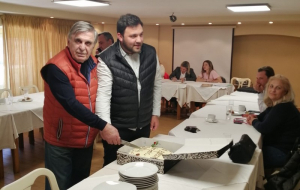 Νέο Δ.Σ στη Δ’ Ένωση Αντισφαίρισης Β.Δ Ελλάδας &amp; κοπή βασιλόπιτας με τυχερό τον Όμιλο Αγρινίου