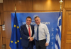 Με τον Αναπληρωτή Υπουργό Αθλητισμού, Γιάννη Βρούτση, συναντήθηκε ο Θανάσης Καββαδάς
