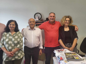 Η πρώτη επίσκεψη του Ξενοφώντα Βεργίνη στο δήμο Λευκάδας