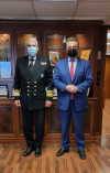 Συνάντηση Καββαδά με το νέο αρχηγό του Λιμενικού Σώματος