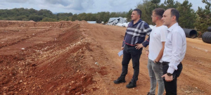 Στα έργα βελτίωσης του ΧΥΤΑ Παλαίρου, ο Λάμπρος Δημητρογιάννης