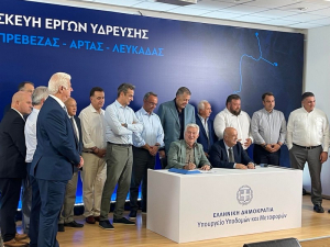 Καββαδάς: «Ο Πρωθυπουργός έδωσε από τη Λευκάδα το σήμα εκκίνησης για ένα από τα μεγαλύτερα έργα ύδρευσης στην Ελλάδα»