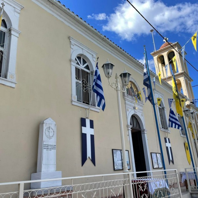 Με λαμπρότητα εορτάστηκε η μνήμη του Αγίου Βησσαρίωνα στο Μεγανήσι