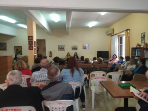 Δράση πρόληψης στο ΚΑΠΗ από το ΚΕΠ Υγείας και την 1η ΤΟΜΥ Πρέβεζας