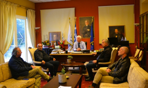 Συνάντηση του Γ. Τρεπεκλή με εκπροσώπους συνεταιριστών, παραγωγών και γεωπόνων της Κέρκυρας