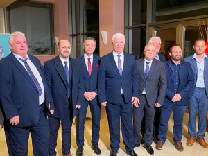 Στην κοπή της πίτας του Επιμελητηρίου Λευκάδας, παρέστη ο Γιάννης Τρεπεκλής