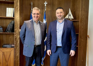 Συνάντηση Αντιπεριφερειάρχη Αιτωλ/νίας με τον Πρόεδρο του Πανελλήνιου Ιατρικού Συλλόγου