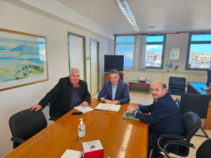 Με τους νέους Αντιπεριφερειάρχες συναντήθηκε ο Θανάσης Καββαδάς