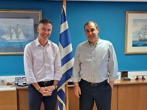 Π.Ε. Λευκάδας: Συναντήσεις του Αντιπεριφερειάρχη Ανδρέα Κτενά στο Υπουργείο Ναυτιλίας και άλλα Υπουργεία