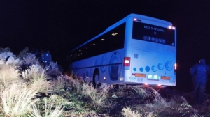 Αρκαδία: Νεκρός ο οδηγός λεωφορείου που έχασε τις αισθήσεις του - Το όχημα έμεινε στο χείλος του γκρεμού