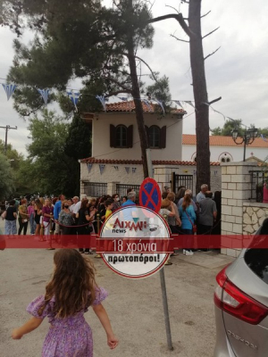 Πλήθος πιστών στο Μοναστήρι της Παναγίας Φανερωμένης Λευκάδας