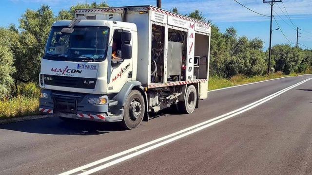 Λευκάδα: Διαγραμμίσεις στον επαρχιακό δρόμο Τσουκαλάδες – Πευκούλια